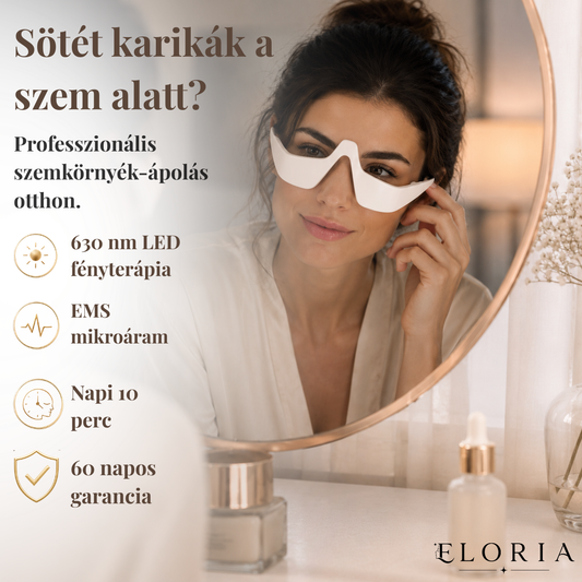 A sötét karikák ellen tervezett szemkörnyék-ápoló